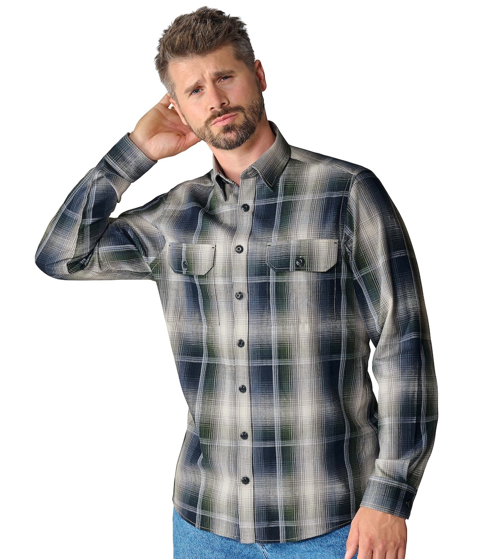 Overshirt kariert Casual Fit