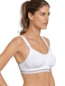 Schiesser Damen Sport-BH High Impact - weiss