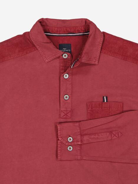 engbers Herren Polo-Shirt regular , Rot