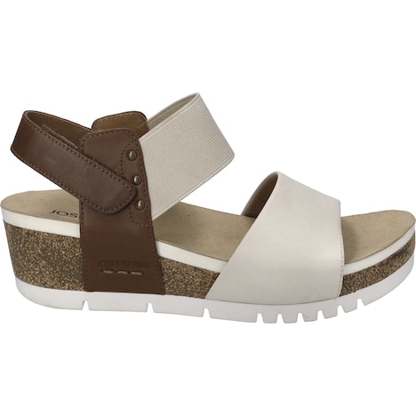 Damen Sandale Quinn 09, creme-kombi