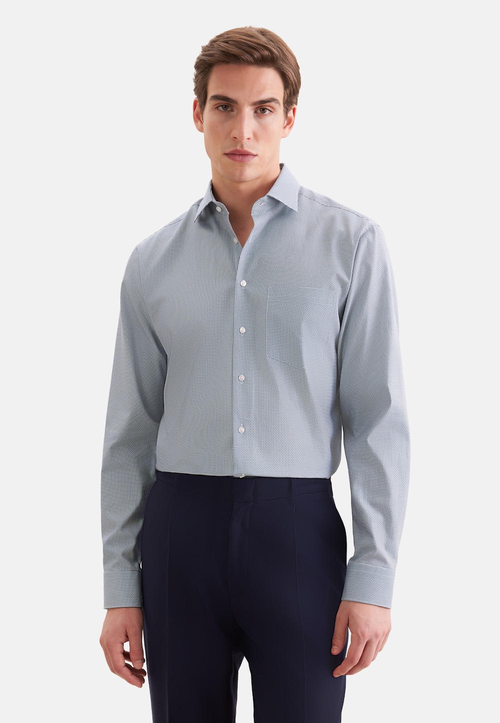 Herren Business Hemd - Druck
