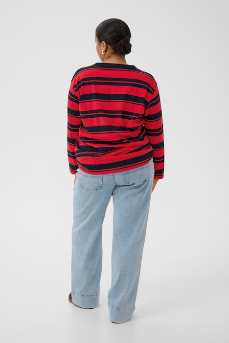T-shirt met lange mouwen Loose fit