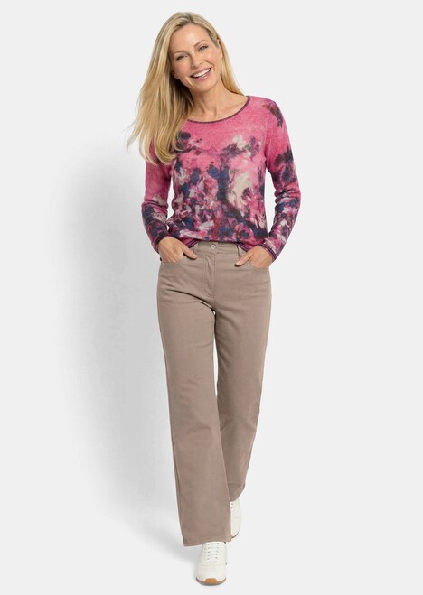 Klassieke denim broek, subtiele wassing