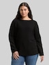 Sweatshirt mit Glitzer-Effekt