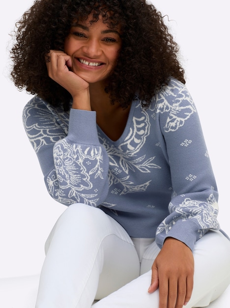 Pullover Langarm Ohne Kragen