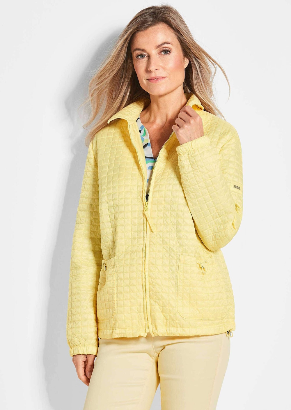 Leichte Jacke mit Waffelstepp Outdoorjacke, Übergangsjacke, Steppjacke, Freizeitjacke, Damen