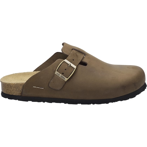 Damen Clog Hermine 04, braun