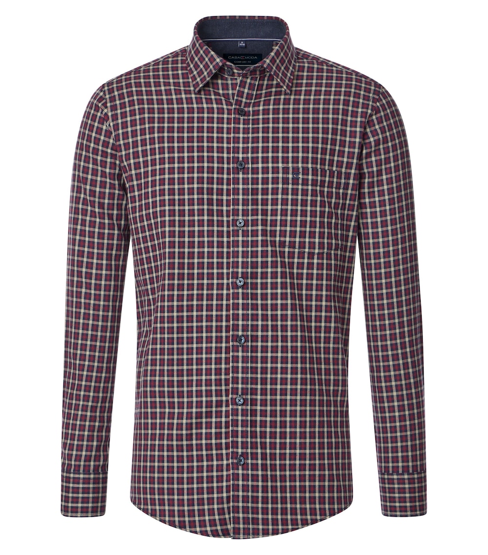 Freizeithemd kariert Comfort Fit