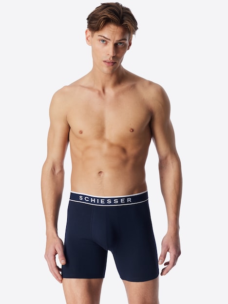 Schiesser Herren Langer Boxer 955 Multi