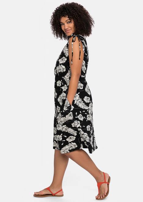 Strandkleid Ärmellos Blumen