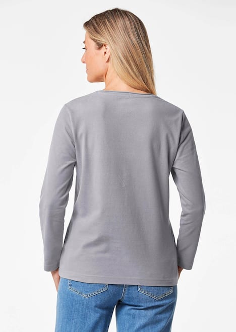 T-Shirt mit Rundhals