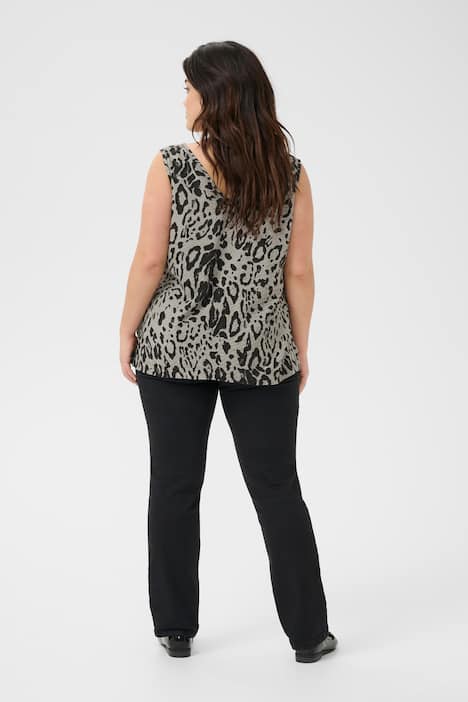 Ärmellose Bluse Regular fit