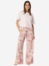 Schiesser Damen Pyjamahose Mix Relax orange,rosa