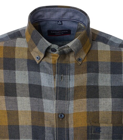 Freizeithemd kariert Casual Fit
