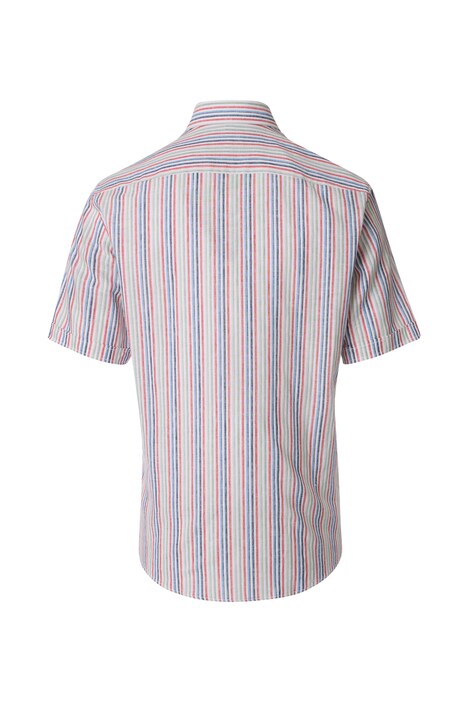 Leinenhemd kurzarm gestreift Casual Fit
