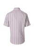 Leinenhemd kurzarm gestreift Casual Fit