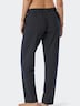 Schiesser Damen Pyjama Mix & Relax lang - Mix & Relax lang dunkelblau-gem.
