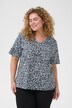 Blouse met korte mouwen Regular fit