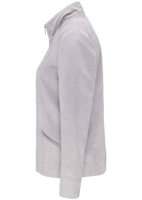 Gemakkelijk te onderhouden jas van imitatieleer