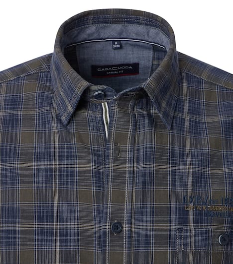 Freizeithemd kariert Casual Fit