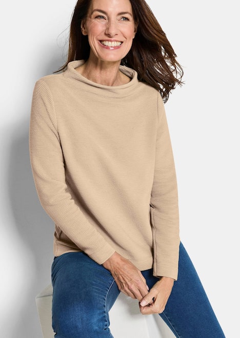 Langarm Ottoman-Design, Turtleneck