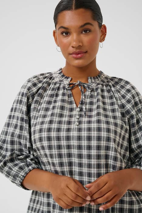 Kurzarm-Bluse Regular fit