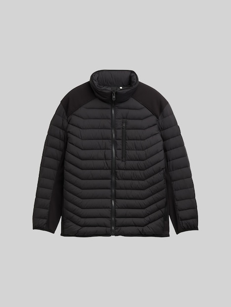 Hybrid Lightweight Steppjacke mit Stehkragen