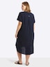 Kleid Kurzarm Ohne Kragen