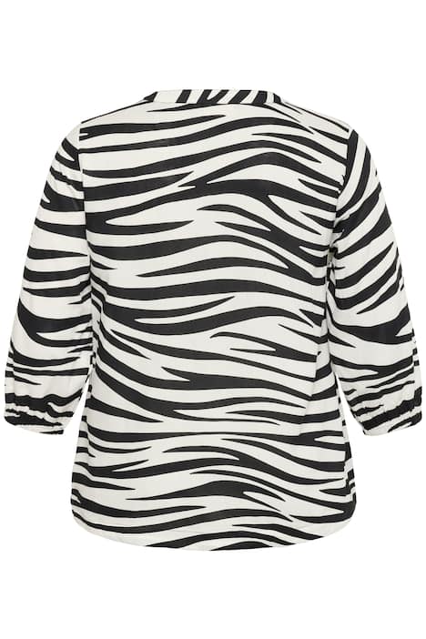 Kurzarm-Bluse Regular fit