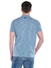 Herren Polo-Shirt meliert , Hellblau