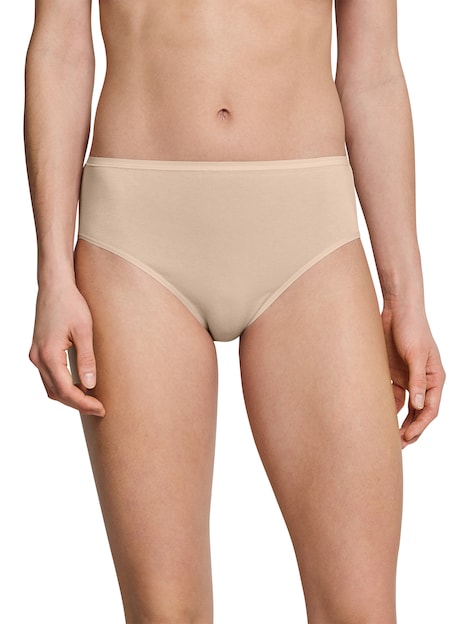 SCHIESSER Damen 3PACK Slip - nude