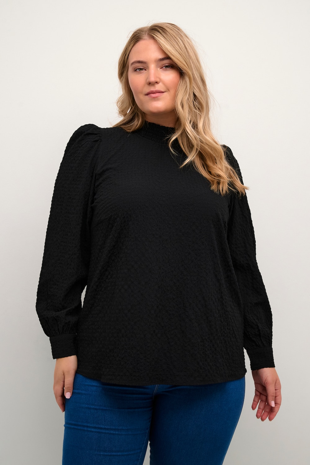 Blouse met lange mouwen Regular fit