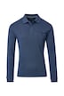 Polo-Shirt Langarm uni