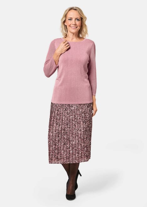 Pullover mit Glanzgarn