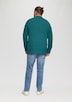 Crew-Neck-Pullover mit Farbeffekt