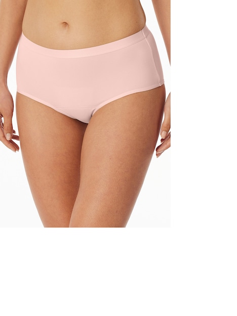 Schiesser Damen Slip 2-Pack Periodenslip Secret Care - schwarz, pearl