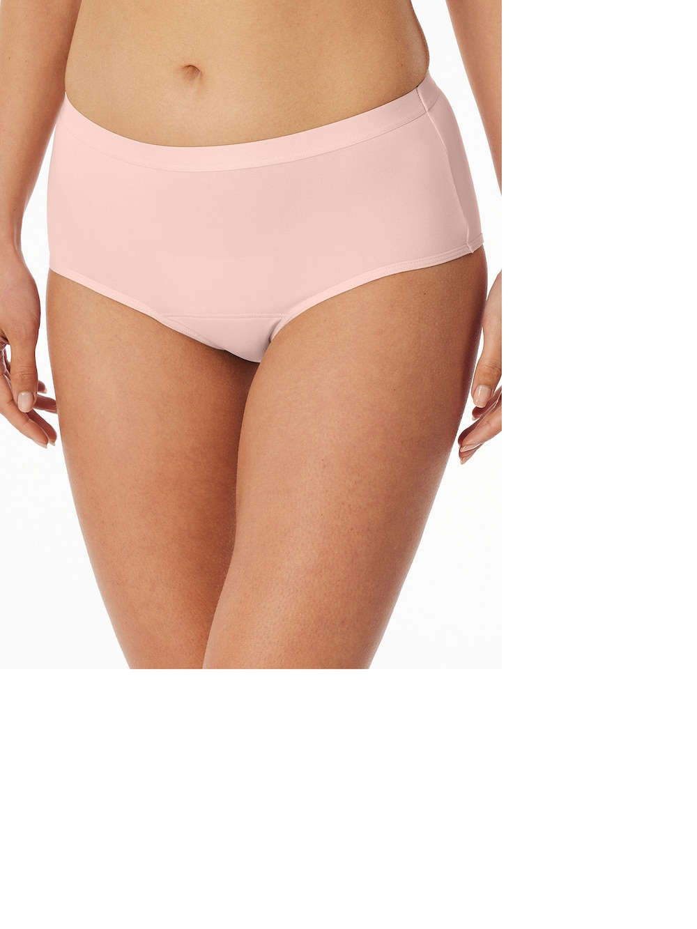Schiesser Damen Slip 2-Pack Periodenslip Secret Care - schwarz, pearl