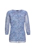 GOLDNER Blouse met print Chiffon blouse met een kleurrijke print