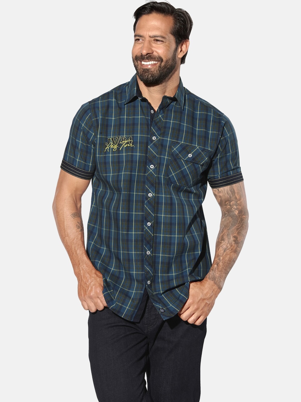 Overhemd Met Korte Mouwen EMYLS