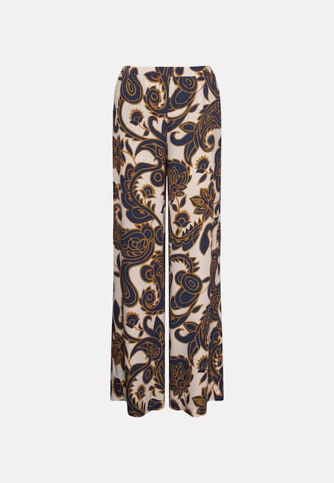 Damen Hose - Paisley