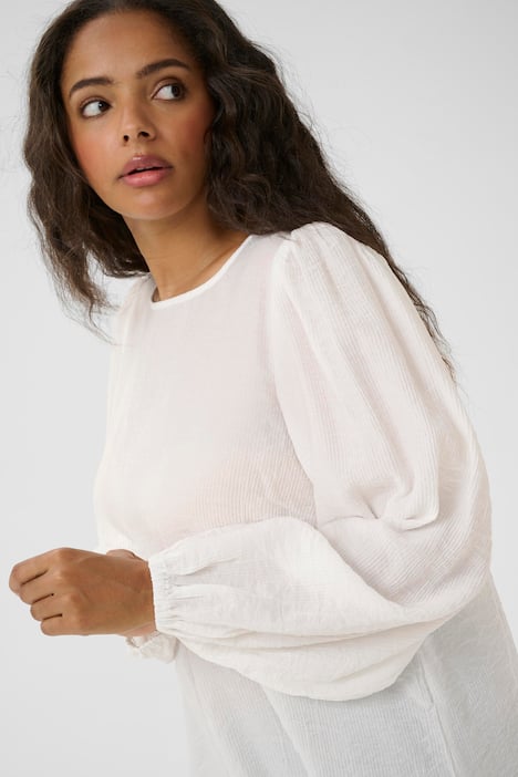 Langarm-Bluse Regular fit