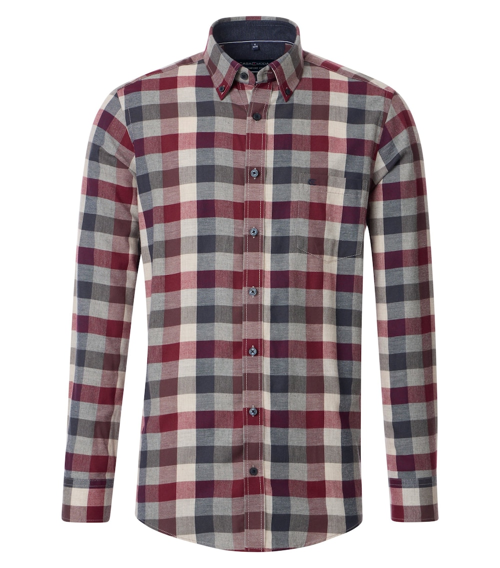 Freizeithemd kariert Comfort Fit