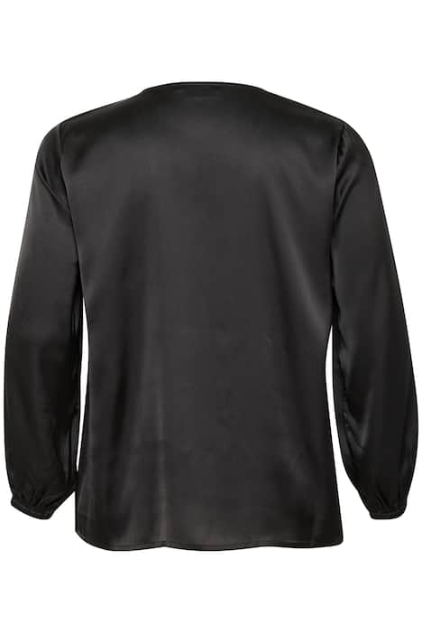 Langarm-Bluse Regular fit