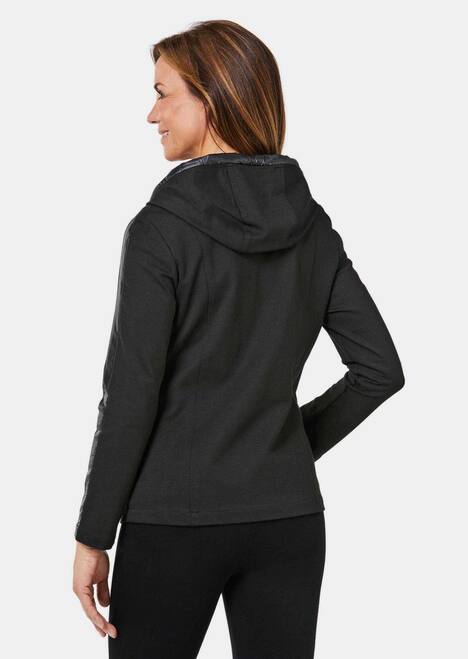 bequeme Freizeitjacke mit Kapuze