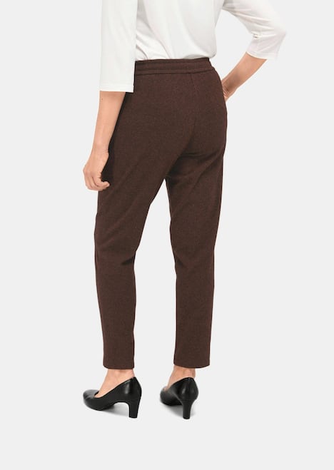 Wärmende Schlupfhose LOUISA in knitterarmer Ware