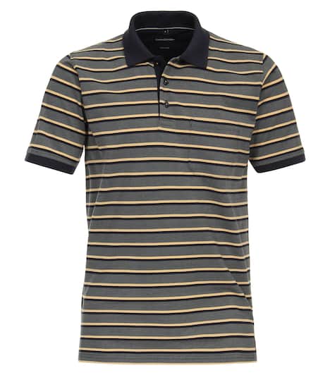 Polo-Shirt gestreift