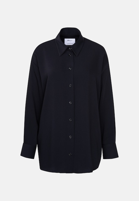 Damen Oversizebluse - Uni