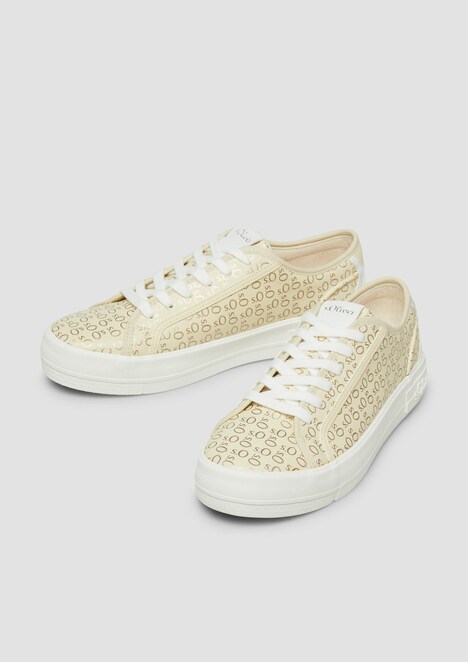 Sneaker mit Allover-Print