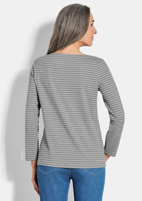 Langarm 3er-Baumwollshirt-Set