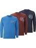 3-Pack Shirt Met Lange Mouwen NORGARD